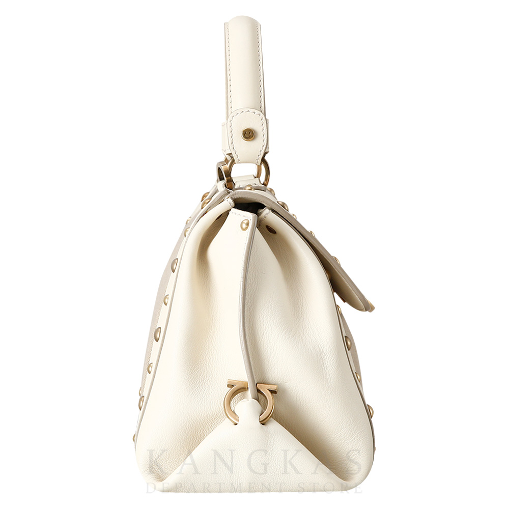 FERRAGAMO(USED)페레가모 패브릭 소피아백